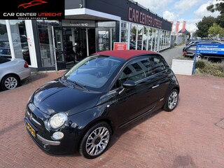 Fiat 500 1.2 Lounge | €500,- KORTING + NW APK | cabrio navigatie airco