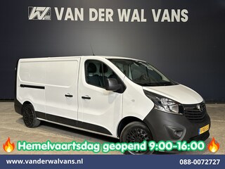 Opel Vivaro 1.6 CDTI 126pk L2H1 Euro6 Airco | Camera | Navigatie | Trekhaak | LED | Cruisecontrol Parkeersensoren, Bijrijdersbank