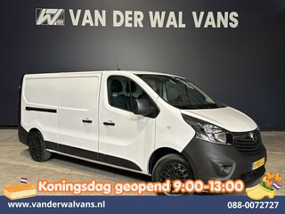 Opel Vivaro 1.6 CDTI 126pk L2H1 Euro6 Airco | Camera | Navigatie | Trekhaak | LED | Cruisecontrol Parkeersensoren, Bijrijdersbank