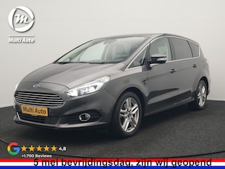 Ford S-MAX 2.0 Titanium 7 Persoons 241pk Dealer O.H. | 360 Camera | Stoelen & Stuur Verwarmd | LED Koplampen | Keyless | Apple Carplay | Navigatie | DAB | Cruise Control | Sfeerverlichting |