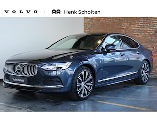Volvo S90 T8 AWD Inscription Standkachel | Harman/Kardon Audiosysteem | Trekhaak Semi-Elektrisch | Stoelverwarming Voor en Achter | Stuurwielverwarming | Adaptieve Full-LED Koplampen |  Lederbekleed Dashboard | Parkeersensoren Voor en Achter | Parkeercamera Achter | Keyless Entry |