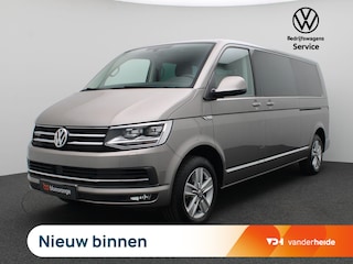 Volkswagen Transporter 2.0 TDI L2H1 DC 4Motion Highline Caravelle, Schuifdak, Trekhaak, Memorystoel, Adaptieve Cruise Controle, Achteruitrijcamera, Standkachel, Elektr. Achterklep, 17" LM Velgen