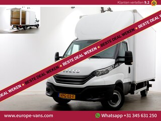 Iveco Daily 35S14 136pk HiMatic Automaat Bakwagen met laadklep en zijdeur H235cm 03-2022
