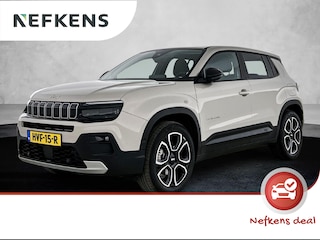 Jeep Avenger 1.2 e-Hybrid Summit 110pk Automaat | 8 JAAR GARANTIE | JBL | Elektrische Klep | Navigatie | Adaptieve Cruise Control | 18"LMV | Full-LED | Keyless Entry/Start | Apple Carplay/Android Auto |