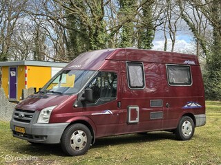 Pössl Buscamper Dethleffs 540 M Ford Transit 2.2 TDCi 130 PK | Airco | Cruise | Camera | Dwars-bed | Was / WC | Vol opties | TOPSTAAT