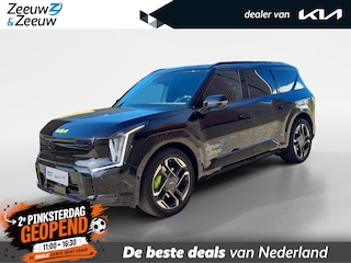 Kia EV9 GT AWD 7p. 99.8 kWh 508pk AWD | 7-zits | 21" GT-velgen | schuif -en kanteldak | Suède sportstoelen | GT-accenten in neon |