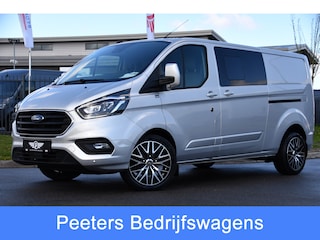 Ford Transit Custom 300 2.0 TDCI L2H1 Limited DC Adaptieve Cruise, Camera, Xenon, Leder, 170pk, Stoelverwarming, Multimedia, 2 x Schuifdeur, Uniek!