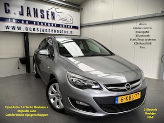 Opel Astra 1.4 Turbo Business + Volle auto! | Airco | Bluetooth telefoonvoorbereiding | Cruise control