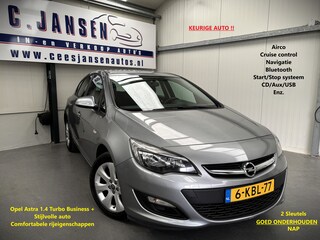 Opel Astra 1.4 Turbo Business + Volle auto! | Airco | Bluetooth telefoonvoorbereiding | Cruise control