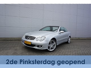 Mercedes-Benz CLK Cabrio 200 K. Elegance AUTOMAAT - Airco / Cruise / Parkeers. / Leder /  Stoelverw. / Lm velgen
