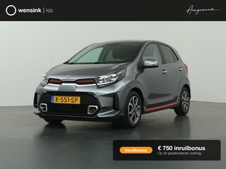 Kia Picanto 1.0 DPi GT-Line | Navigatie | Parkeercamera | Leder | Apple Carplay/Android Auto | Climate Control | Cruise Control |