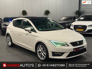 Seat Leon 1.4 TSI FR LED/PANO/NAVI/CRUISE/HALF-LEDER/DCC/SEAT-SOUND/ISOFIX/12-MND-GARANTIE
