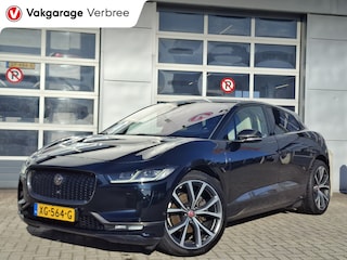 Jaguar I-Pace EV400 First Edition 90 kWh | SoH 89,9% | Navigatie/Android/Apple Carplay | LM Velgen 20" | Panoramadak | Voorstoelen/Stuur/Achterbank Verwarmd | Luchtvering | Cruise Control Adaptief |