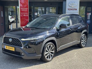 Toyota Corolla Cross 2.0 High Power Hybrid FIRST EDITION NL-AUTO 1E-EIG 4S-BANDEN STOELVERW NAVI KEYLESS PARK-SENSOREN CAMERA CLIMA AD-CRUISE APPLE/ANDROID