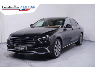 Mercedes-Benz E-klasse 300 e AMG Line AMG-line 360 camera matrix-koplampen keyless entry/go drivers-assist 19"-inch lmv ACC two-tone designo-leder panodak burmester surround system luchtvering matrix-koplampen electrische stoelen voor met memo
