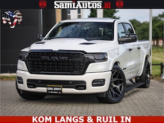 Dodge Ram 1500 Limited Night High Output 540HP 706Nm | Massage + Full Option | De Meest Luxe en Volle Pick-Up in zijn Klasse | Comfortabele Dubbele Cabine met Royale 5 Zitplaatsen | BPM vrij | Nu Leverbaar uit Voorraad | Voorraad Nr 2351 - 7478