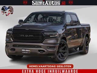 Dodge Ram LIMITED | 5.7 V8 HEMI 402PK | TUFF WIELEN | MEEST VOLLE LIMITED | PRACHTIGE KLEUR GRANITE CRYSTAL PEARL | CREW CAB | DUBBELE CABINE DC 5 PERSOONS | CREW CAB 5 PERSOONS | DUBBELE CABINE DC | MEEST ROYALE EN COMFORTABELE BEDRIJFSAUTO | HEAD-UP | LUCHTVERING | RONDOM CAMERA | MWK KLEP | PANORAMA DAK |