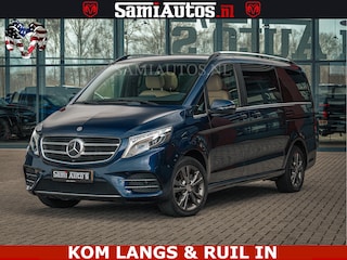 Volkswagen Transporter M.B V-KlASSE AMG VIP PURE LUXE 6 PERSOONS | 4-MATIC | LANG | PANO DAK | EXCLUSIVE | ADAPTIVE CRUISE | ALCANTARA HEMEL | BURMESTER | 6 X STOELEN VERWARMD EN GEKOELD | ROYALE (CLASS) BEEN RUIMTE |