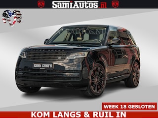 Land Rover Range Rover P550e 551 PK GARANTIE TOT 14-03-2029 | ACHTERAS BESTURING | SOFT CLOSE | HEAD-UP | FACELIFT MODEL | 23 INCH VELGEN | PANORAMADAK | STUURVERWARMING | STOEL KOELING | Incl btw | Fabrieksgarantie tot 14-03-2029 – Geniet van gemoedsrust met uitgebreide dekking tot deze datum.