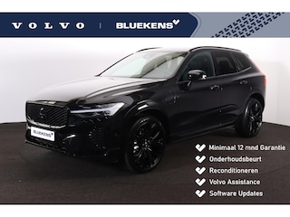 Volvo XC60 T6 Recharge AWD Plus Black Edition - Panorama/schuifdak - IntelliSafe Assist & Surround - 360º Camera - Harman Kardon audio - Adaptieve LED koplampen - Verwarmde voorstoelen, stuur & achterbank - Parkeersensoren voor & achter - Elektr. bedienb. voorstoelen met geheugen - Head up display - Draadloze tel. lader - Extra getint glas - Semi elektr. inklapbare trekhaak - 21" LMV
