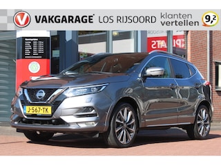 Nissan Qashqai 1.3 DIG-T *Tekna+* | Trekhaak | Carplay | Panoramadak | Adaptive Cruise & Climate Control | Stoelverwarming | Camera | Leder | PDC | Privacy |