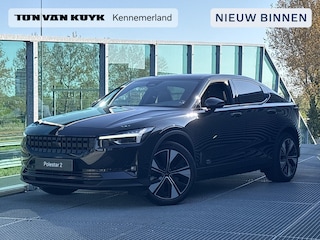 Polestar 2 Long Range Single Motor 78 kWh / Pano. dak / Voor+achter+stuur verwarmd / Elek. bedienbare voorstoelen / 360 camera / Pilot assist /