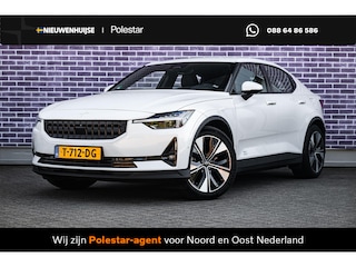 Polestar 2 Long Range Single Motor 78 kWh | 360 Graden Camera | Cruise Control Adaptief | Keyless Entry | Elektrische Achterklep | Elektrisch Verstelbare Voorstoelen | Stoelverwarming