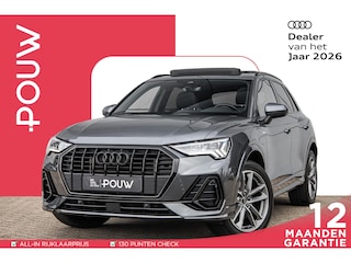 Audi Q3 45 TFSIe 245pk PHEV S Edition | 19" LMV | Panoramadak | Trekhaak | Stuurverwarming | Apple Carplay/ Android Auto