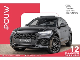 Audi Q5 50 TFSIe 299pk PHEV S Edition | 20" LMV | Trekhaak | Panoramadak | Stoelverwarming | Apple carplay/ Android Auto
