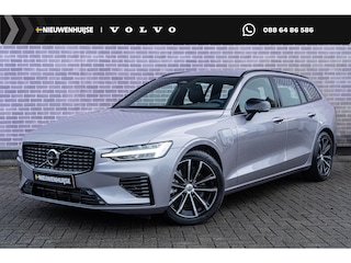 Volvo V60 2.0 T6 Plug-in hybrid AWD Plus Dark | Elektrisch verstelbare stoelen | Harmon Kardon | Sportstoelen| Elektrisch inklapbare Trekhaak | 360 Camera | Verwarmbare Voorruit |
