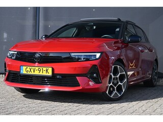 Opel Astra 1.2 Turbo Hybrid Ultimate | Schuif-/Kanteldak | Alcantara | Stoel/Stuurverwarming | HUD | Intelli-Lux | Navigatie | Adaptive Cruise |