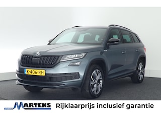 Skoda Kodiaq 1.5 TSI 150pk DSG Sportline Business Trekhaak Camera Keyless Stoelverwarming Virtual Cockpit Navigatie