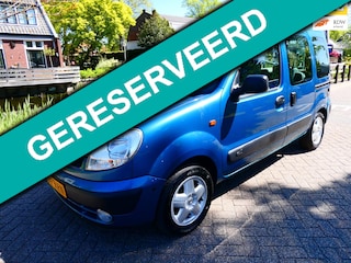 Renault Kangoo 1.6-16V Privilège 95pk Airco Trekhaak 1150kg. Schuifdeuren