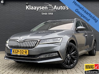Skoda Superb Combi 1.4 TSI iV 218 pk Business Edition Plus AUT. | 1e eigenaar | navigatie | panoramadak | trekhaak | leder interieur