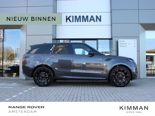 Land Rover Range Rover Sport P460e Momentum Edition PHEV | Charente Grey | clear site binnen spiegel | 23 inch glos black velgen |