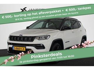 Jeep Compass 4xe 240 Plug-in Hybrid Electric S Panoramadak Leder Stoelverwarming Camera 19"