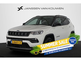 Jeep Compass 4xe 240 Plug-in Hybrid Electric S Panoramadak Leder Stoelverwarming Camera 19"