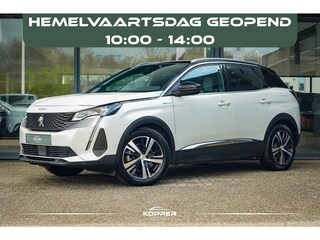 Peugeot 3008 1.6 HYbrid4 300 GT / Dode Hoek / Zwart Dak / Parelmoer Wit / Carplay
