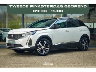 Peugeot 3008 1.6 HYbrid4 300 GT / Dode Hoek / Zwart Dak / Parelmoer Wit / Carplay
