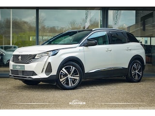 Peugeot 3008 1.6 HYbrid4 300 GT / Dode Hoek / Zwart Dak / Parelmoer Wit / Carplay