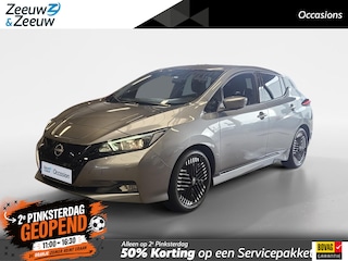 Nissan Leaf N-Connecta 40 kWh Apple Carplay/Android Auto | Navi | Metallic lak | Rondomzicht camera | Warmtepomp | Bovag garantie | NAP