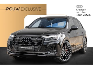 Audi Q7 60 TFSIe 490pk Quattro Pro Line S Competition | Panoramadak | B&O | Massage & Ventilatie Stoelen | Stoel-Stuur & Voorruitverwarming | Sluithulp | HD-Matrix + Laserlicht
