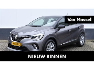 Renault Captur 1.0 TCe 91pk Intens | Climate Control / ECC | Licht metalen velgen 17 inch | Cruise control Standaard | Connectiviteit af fabriek | Navigatie | Half lederen bekleding Kunstleder | LED koplampen | Park Distance Control voor en achter| Achteruitrijcamera |