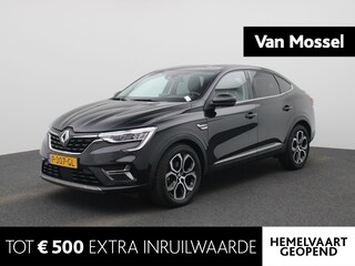 Renault Arkana 1.6 E-Tech Hybrid 145 Intens | Airconditioning, Licht metalen velgen 18 inch | Cruise control Adaptive | Navigatie | Half lederen bekleding zwart | LED koplampen | Park Distance Control voor en achter | Achteruitrijcamera |