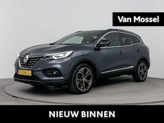 Renault Kadjar 1.3 TCe Black Edition | Climate Control / ECC | Licht metalen velgen 19 inch | Cruise control | Navigatie | Half lederen bekleding grijs | Stoelverwarming | LED koplampen | Park Distance Control voor en achter | Achteruitrijcamera | Dakrailing |