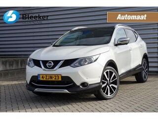Nissan Qashqai 1.2 Tekna Aut. Leer Cruise Pano Navi Parkassist NL-auto!