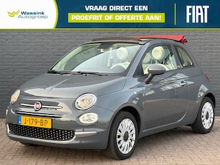 Fiat 500 70 pk Hybrid Cabrio Lounge | Apple Carplay / Android Auto | 1e Eigenaar | Airco | Cruise Control | Parkeersensoren |