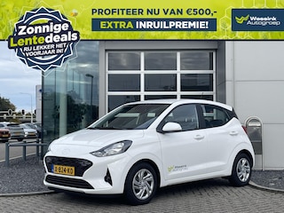 Hyundai i10 1.0i 67pk 5-zits Comfort DEMO VOORDEEL| Airco | Apple carplay en Android auto | Bluetooth | Cruise controle |