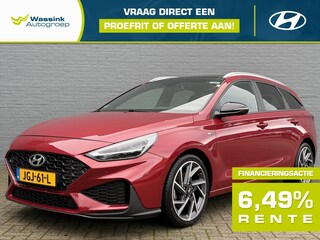 Hyundai i30 Wagon 1.5 T-GDI 48V 160pk Aut N Line Sky| Navigatie | Stoelverwarming | Parkeersensoren | Sportstoelen
