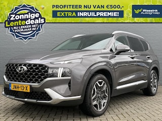 Hyundai Santa Fe 1.6 T-GDi PHEV 265pk Aut. (7-zitter) Premium Sky | Navigatie | Stoelventilatie | Stoel & Stuurverwarming | Schuif-Kanteldak | Krell Speakers